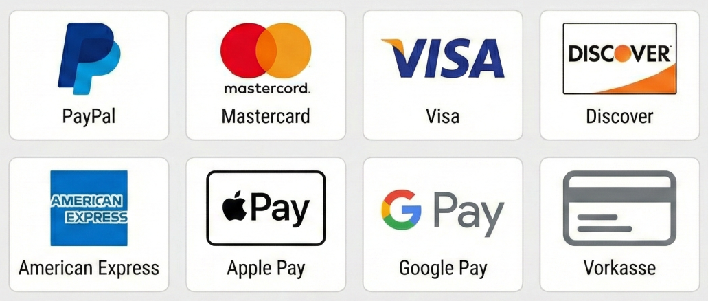 Zahlungsmöglichkeiten