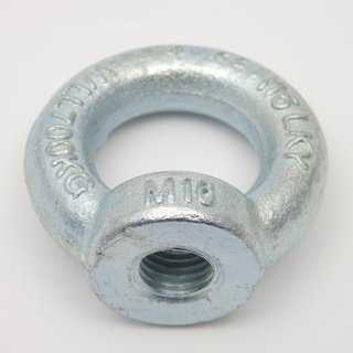 10 Stück Ringmuttern Ringmutter Zurrösen M8 DIN 582 Kranösen Zurröse Kranöse 